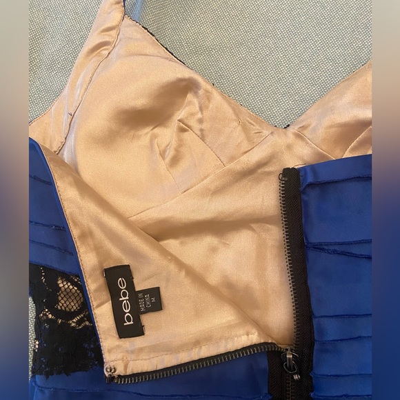 Bebe Halter dress, size medium, measurements are located in the photos - Picture 6 of 6